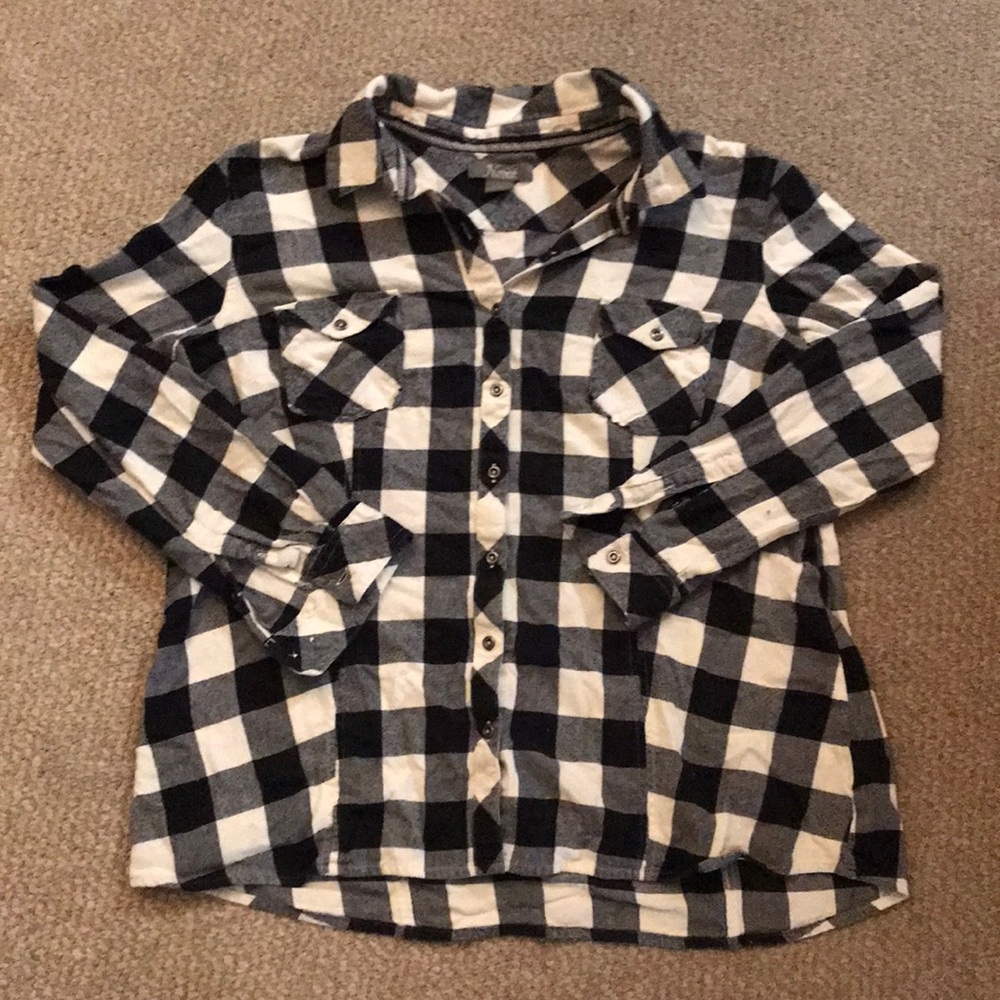 Black and White Flannel
